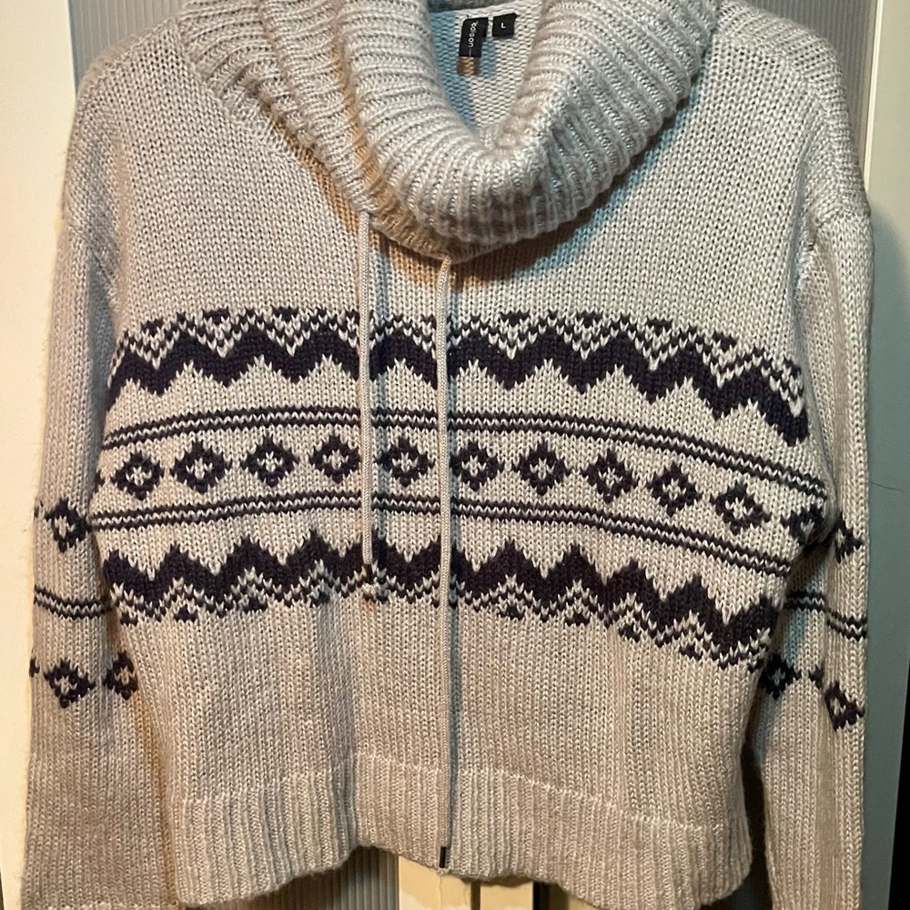 Moon and Madison cowl neck sweater
